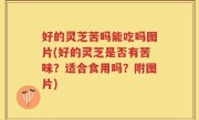 好的灵芝苦吗能吃吗图片(好的灵芝是否有苦味？适合食用吗？附图片)