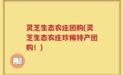 灵芝生态农庄团购(灵芝生态农庄珍稀特产团购！)