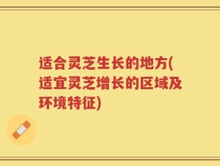 适合灵芝生长的地方(适宜灵芝增长的区域及环境特征)