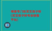 哪里专门收灵芝孢子粉(灵芝孢子粉专业销售平台)