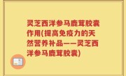 灵芝西洋参马鹿茸胶囊作用(提高免疫力的天然营养补品——灵芝西洋参马鹿茸胶囊)