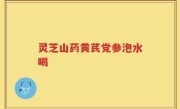 灵芝山药黄芪党参泡水喝