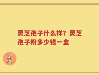 灵芝孢子什么样？灵芝孢子粉多少钱一盒