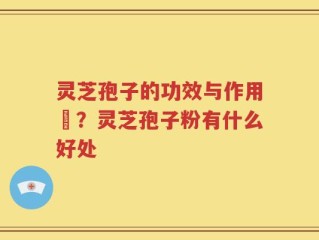 灵芝孢子的功效与作用丏？灵芝孢子粉有什么好处