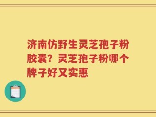 济南仿野生灵芝孢子粉胶囊？灵芝孢子粉哪个牌子好又实惠