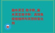 扁木灵芝 孢子粉_扁木灵芝孢子粉：高效免疫增强剂与天然抗氧化剂
