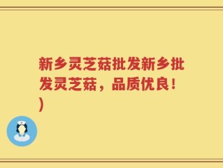 新乡灵芝菇批发新乡批发灵芝菇，品质优良！)