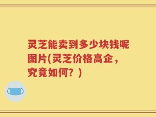 灵芝能卖到多少块钱呢图片(灵芝价格高企，究竟如何？)