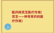医药网灵芝医疗作用(灵芝——神奇草药的医疗作用)