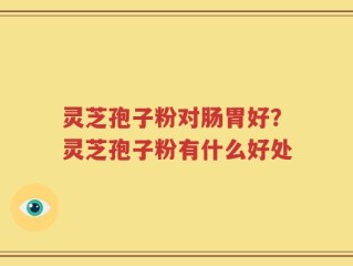 灵芝孢子粉对肠胃好？灵芝孢子粉有什么好处