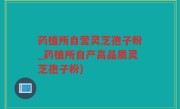 药植所自营灵芝孢子粉_药植所自产高品质灵芝孢子粉)