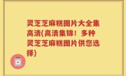 灵芝芝麻糕图片大全集高清(高清集锦！多种灵芝芝麻糕图片供您选择)