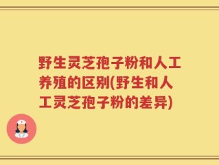 野生灵芝孢子粉和人工养殖的区别(野生和人工灵芝孢子粉的差异)