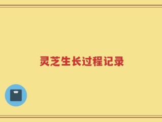 灵芝生长过程记录