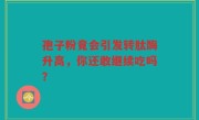 孢子粉竟会引发转肽酶升高,你还敢继续吃吗?