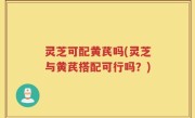 灵芝可配黄芪吗(灵芝与黄芪搭配可行吗？)