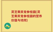 灵芝黄芪党参桂圆(灵芝黄芪党参桂圆的营养价值与功效)