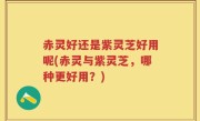 赤灵好还是紫灵芝好用呢(赤灵与紫灵芝，哪种更好用？)