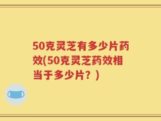 50克灵芝有多少片药效(50克灵芝药效相当于多少片？)