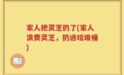 家人把灵芝扔了(家人浪费灵芝，扔进垃圾桶)