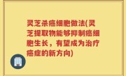 灵芝杀癌细胞做法(灵芝提取物能够抑制癌细胞生长，有望成为治疗癌症的新方向)