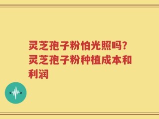 灵芝孢子粉怕光照吗？灵芝孢子粉种植成本和利润