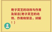 袍子灵芝的功效与作用及禁忌(袍子灵芝的功效、作用和禁忌，详解！)