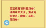 灵芝鹿茸石斛花旗参(经典中药大全，重点介绍灵芝、鹿茸、石斛、花旗参)