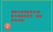 国医大师讲解灵芝(国医大师解读灵芝：探秘神奇功效)