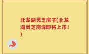 北龙湖灵芝房子(北龙湖灵芝房源即将上市！)