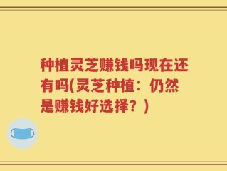 种植灵芝赚钱吗现在还有吗(灵芝种植：仍然是赚钱好选择？)