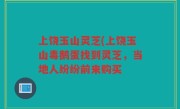 上饶玉山灵芝(上饶玉山毒鹅蛋找到灵芝，当地人纷纷前来购买