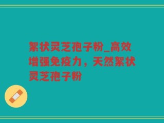 絮状灵芝孢子粉_高效增强免疫力，天然絮状灵芝孢子粉