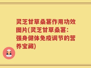 灵芝甘草桑葚作用功效图片(灵芝甘草桑葚：强身健体免疫调节的营养宝藏)
