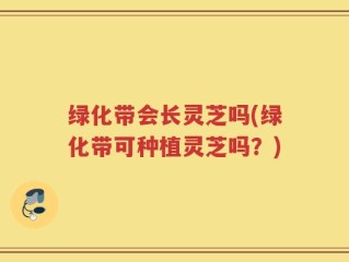 绿化带会长灵芝吗(绿化带可种植灵芝吗？)