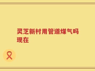 灵芝新村用管道煤气吗现在