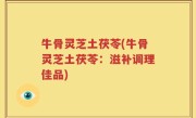 牛骨灵芝土茯苓(牛骨灵芝土茯苓：滋补调理佳品)