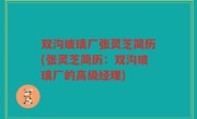双沟玻璃厂张灵芝简历(张灵芝简历：双沟玻璃厂的高级经理)
