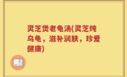 灵芝煲老龟汤(灵芝炖乌龟，滋补润肤，珍爱健康)