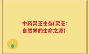 中药灵芝生存(灵芝：自然界的生命之源)