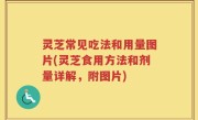 灵芝常见吃法和用量图片(灵芝食用方法和剂量详解，附图片)