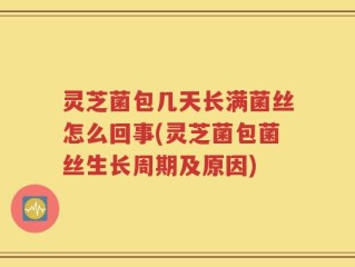 灵芝菌包几天长满菌丝怎么回事(灵芝菌包菌丝生长周期及原因)