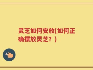 灵芝如何安放(如何正确摆放灵芝？)