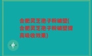 合肥灵芝孢子粉破壁(合肥灵芝孢子粉破壁提高吸收效果)