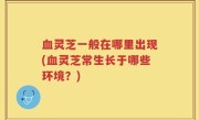 血灵芝一般在哪里出现(血灵芝常生长于哪些环境？)