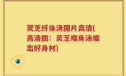 灵芝纤体汤图片高清(高清图：灵芝瘦身汤瘦出好身材)