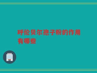 呼伦贝尔孢子粉的作用有哪些