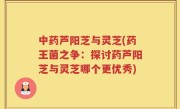 中药芦阳芝与灵芝(药王菌之争：探讨药芦阳芝与灵芝哪个更优秀)