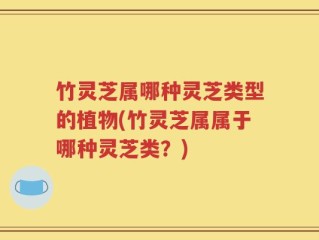 竹灵芝属哪种灵芝类型的植物(竹灵芝属属于哪种灵芝类？)