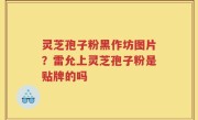 灵芝孢子粉黑作坊图片？雷允上灵芝孢子粉是贴牌的吗